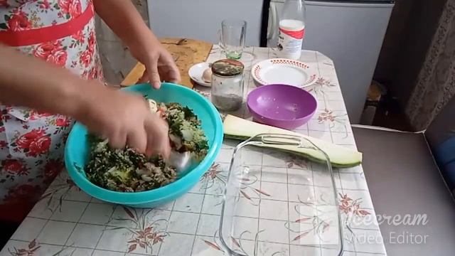 Запеканка из кабачка с рисом!!!Вкуснее не бывает смотреть онлайн