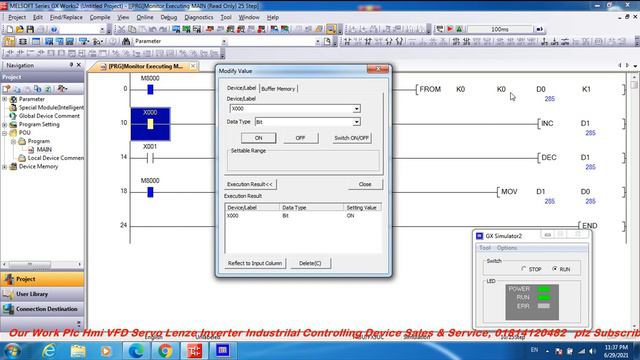 Mitsubishi Plc Analog Programming Controls Concept смотреть онлайн