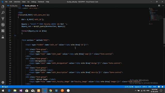 Part 14-[ C ]-Admin Panel(IMAGE-CRUD): How to Edit & Update Image in PHP смотреть онлайн