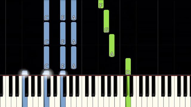 SLANDER - Love Is Gone | ALL WHITE KEYS | Easy Piano Tutorial смотреть онлайн