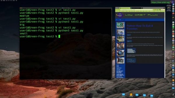 Python - How To Exit A Function