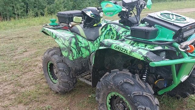 Обзор квадроцикла #Yamaha #Grizzly 700 2014 год смотреть онлайн