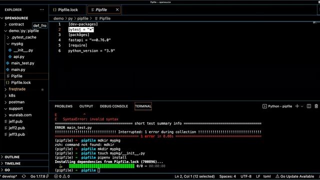 Python Pipenv смотреть онлайн