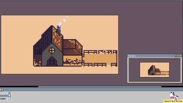 Tiny RPG's Village - Timelapse #Pixelart #Gameart смотреть онлайн