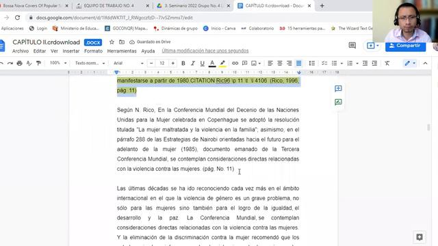 SEMINARIO - LICENCIATURA EN DERECHOS HUMANOS смотреть онлайн