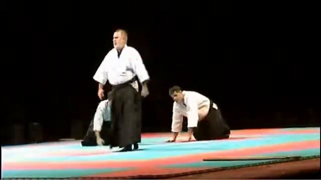 Aikido Demonstration.  Айкидо.  Фрагмент показательных выступлений СВФА.