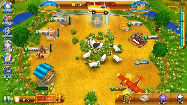 Farm Frenzy 4 (Mayor Level 4) only GOLD Веселая ферма 4 (Мэр Уровень 4) Золото смотреть онлайн
