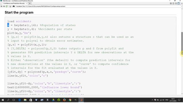 Plotting Confidence And Prediction Bounds in Matlab смотреть онлайн