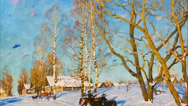 Сочинение по картине «Мартовское солнце» К. Юона смотреть онлайн