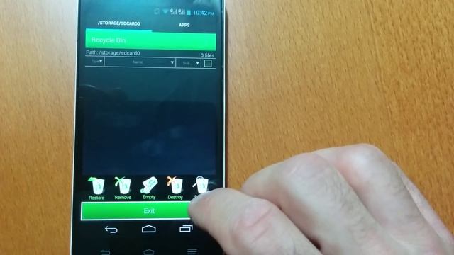 Empty Recycle Bin for android смотреть онлайн