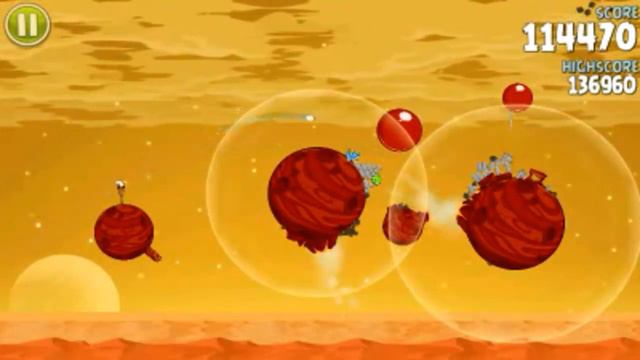 Angry Birds Space Red Planet Special Level S-13 смотреть онлайн