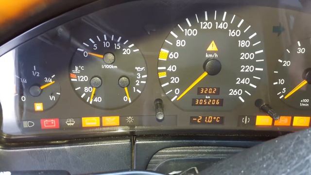 ЗАПУСК W 140 S600 1993 г.