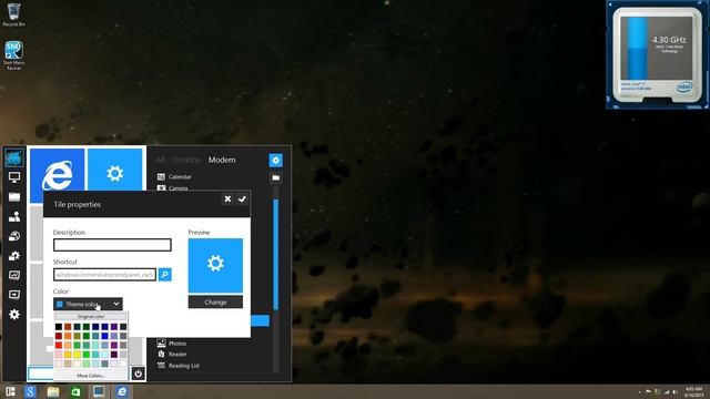 How To Get a Windows 10 Like\Style Start Menu In Windows 8.1. смотреть онлайн