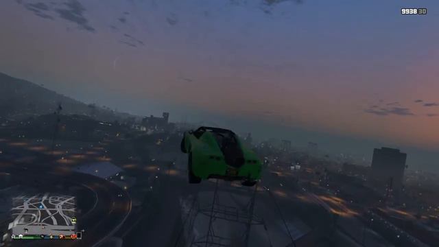 GTA 5 online. Coil Voltic Rocket stunt!!! смотреть онлайн