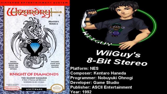 Wizardry: Knight of Diamonds - The Second Scenario (NES) Soundtrack - 8BitStereo смотреть онлайн
