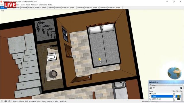 18x18 House Plan | 18 by 18 Ghar Ka Naksha | 324 sq ft Home Design | Makan 18*18 смотреть онлайн