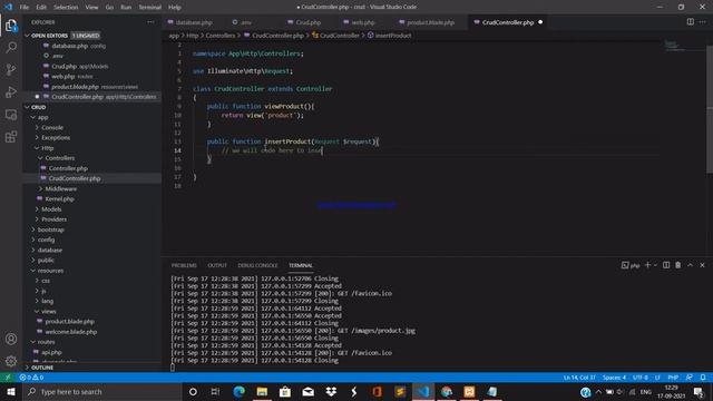 Store and retrieve data in Laravel | Configure MySQL Database in Laravel | Laravel Tutorial Part 2 смотреть онлайн