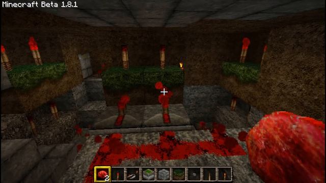 Механизмы Minecraft: Компактный секретный проход 2х2 блока смотреть онлайн