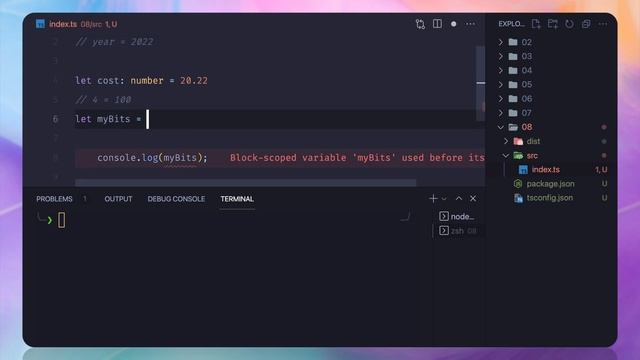 08 TypeScript Course - Number type смотреть онлайн