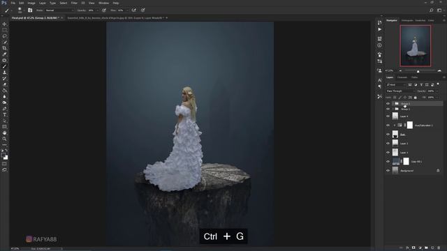 In The Night - Photoshop Manipulation Tutorial