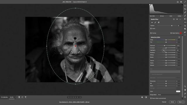 Black and White Portrait Processing using Adobe Camera Raw | In Tamil смотреть онлайн