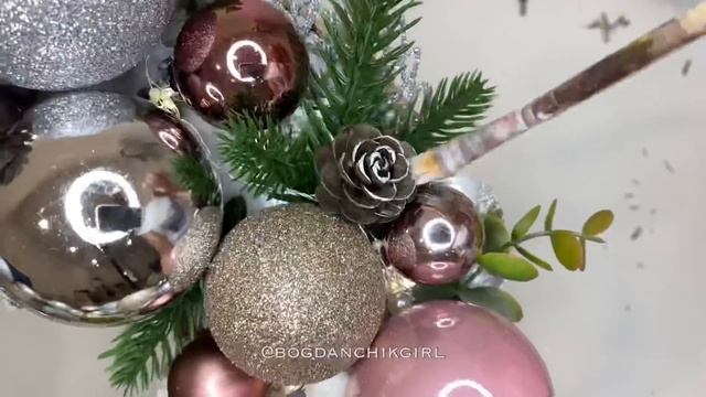 Венки из шаров | 2 варианта | Christmas Wreath