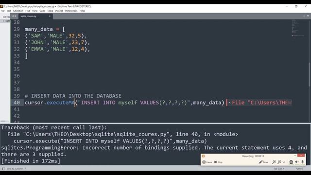Sqlite Database With Pythons. Full course for beginners. смотреть онлайн