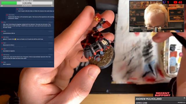 Painting Blood Angels! смотреть онлайн