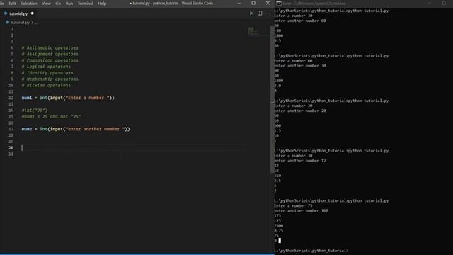Python Tutorial Series | OOP | Part 4 - Comments, Input, Operators смотреть онлайн