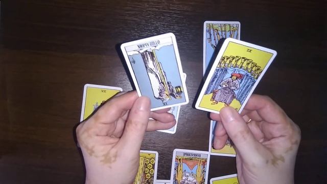 35 Расклад "Вокзал для двоих" на колоде Райдера Уэйта для Владимира и Ольги смотреть онлайн