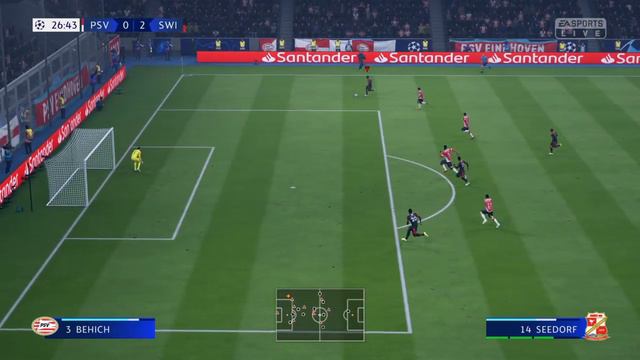 FIFA 19 Career, Sousa De Jesus finishes nicely, the pace strikes PSV again смотреть онлайн
