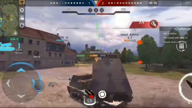 Let's play Clash of Panzer game - Server America - Part 9 (Operation Desperate Action) смотреть онлайн