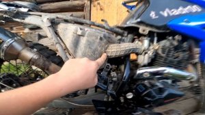 ПОЛНЫЙ МОТОР ЭМУЛЬСИИ ПРОМЫВАЕМ 172 FMM Мотолэнд XR250 2020 ГОДА ЭНДУРО