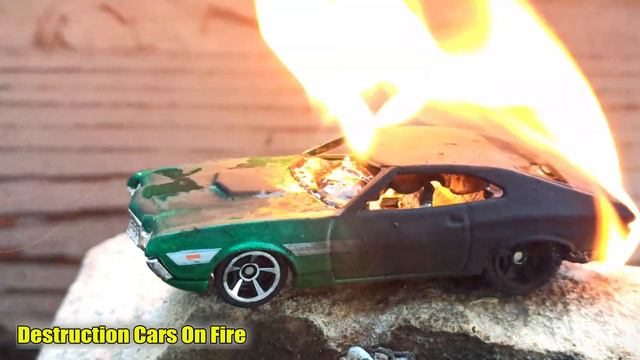 I'm Still In Shock - Burning My Muscle Car - Toy Car BURNOUT смотреть онлайн