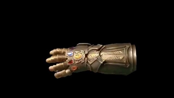 Green Screen Infinity Gauntlet video effects : With Black Screen stone power ups