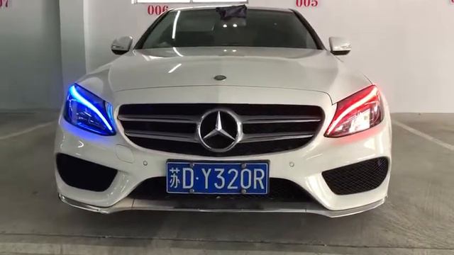 Icedriver Mercedes Benz C class w205 DRL led boards 2014-2018 смотреть онлайн