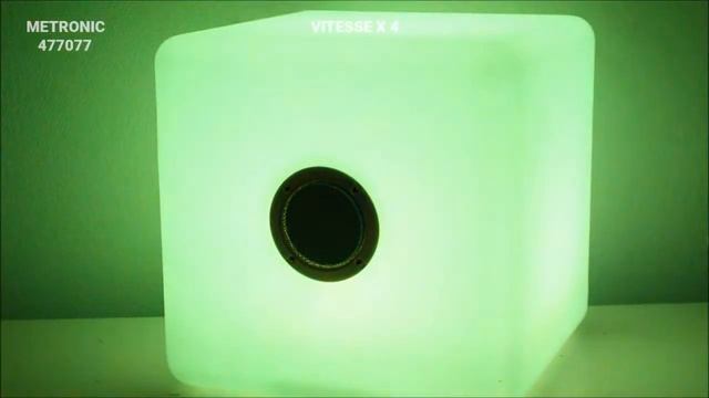 METRONIC - Lumicube speaker Bluetooth смотреть онлайн