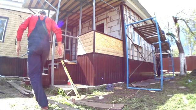 Инструкция по отделке дома сайдингом "СТОУН-ХАУС"/ реальный опыт монтажа сайдинга. смотреть онлайн