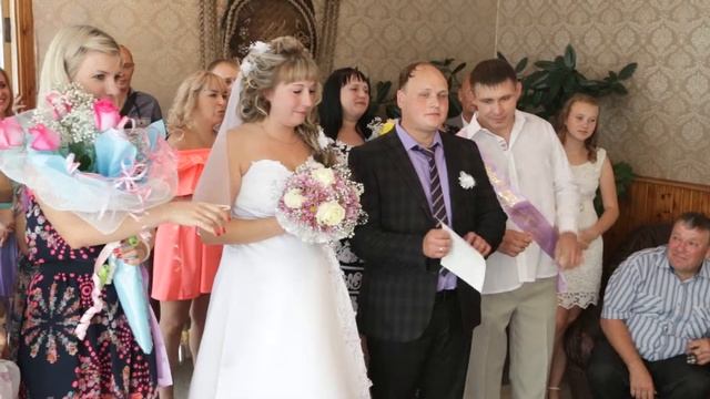 Свадьба ЗАГС пос. Березовка у Красноярска 10 июля 2015 г. ( видеограф Александр т. 8-923-285-00-69 смотреть онлайн