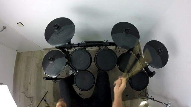 Dead!-My chemical romance-Drum cover (Alesis dm7x kit) смотреть онлайн