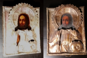 Реставрация иконы "Господь Вседержитель"