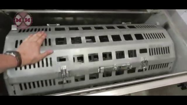 Машина мойки коптильных вешал барабанного типа ASP-MMKP