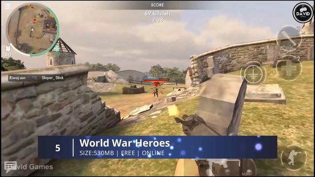 Top 10 Multiplayer FPS Games For Android & Ios | High Graphic Games смотреть онлайн
