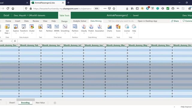Forecasting New Values With Regression Using XLMiner смотреть онлайн