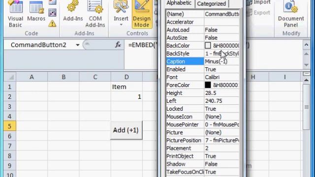 Increase or decrease cell value automatically using Excel VBA смотреть онлайн