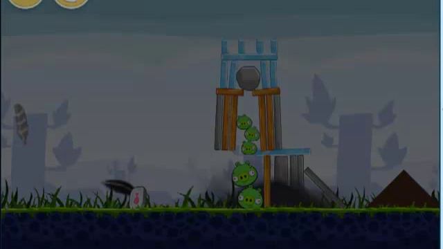 Angry birds Chrome: Mighty Eagle смотреть онлайн