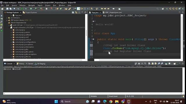 JDBC Console App Using Maven in Eclipse - 1 смотреть онлайн