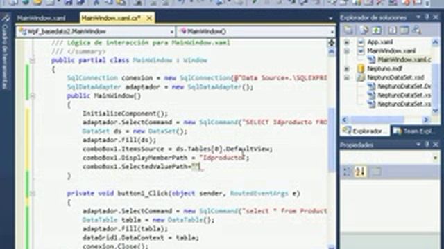 Acceso a base de datos con C# y WPF parte 3 смотреть онлайн
