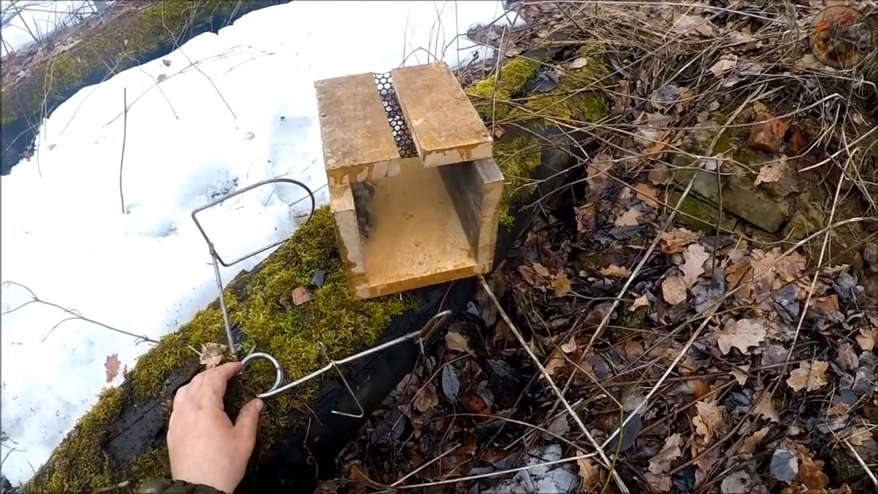 Отзыв о кулемке-самолове после сезона охоты на куницу (Будни охотника и рыбака) смотреть онлайн