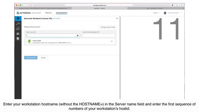 Licensing the Flame Family - macOS Network License смотреть онлайн